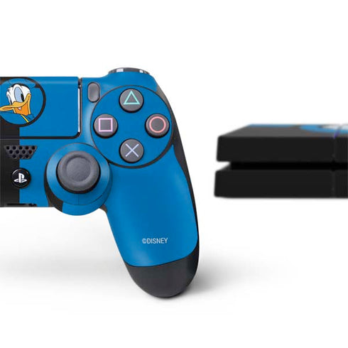 Disney Friends Donald Duck PS4 Console and Controller Bundle Skin