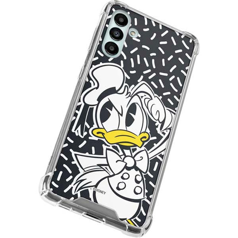 Disney Friends Donald Duck Thinking Galaxy A13 5G Clear Case