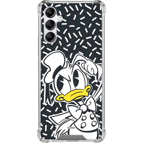 Disney Friends Donald Duck Thinking Galaxy A15 5G Clear Case