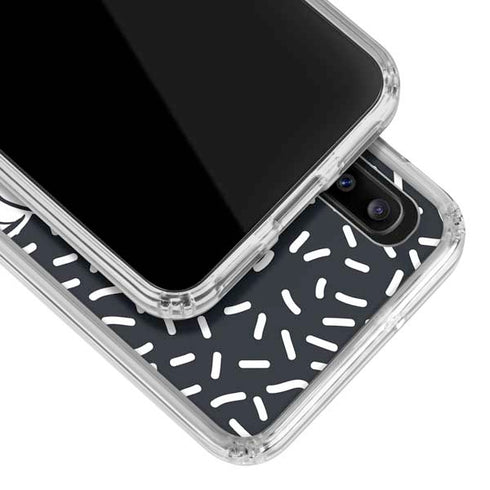 Disney Friends Donald Duck Thinking Galaxy A30 Clear Case