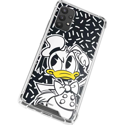 Disney Friends Donald Duck Thinking Galaxy A32 5G Clear Case