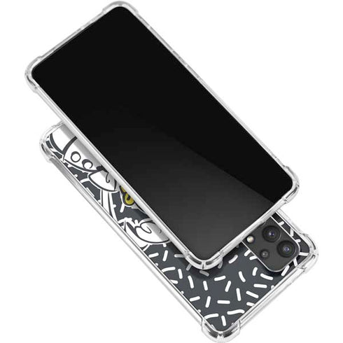 Disney Friends Donald Duck Thinking Galaxy A32 5G Clear Case