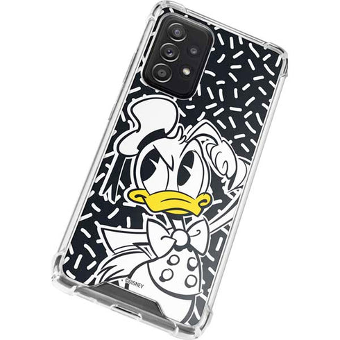 Disney Friends Donald Duck Thinking Galaxy A52 5G Clear Case
