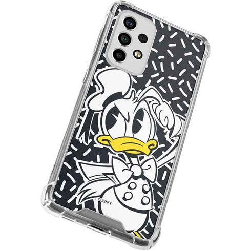 Disney Friends Donald Duck Thinking Galaxy A53 5G Clear Case