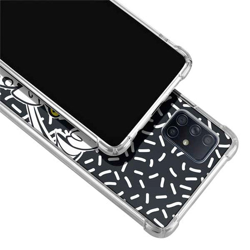 Disney Friends Donald Duck Thinking Galaxy A71 5G Clear Case