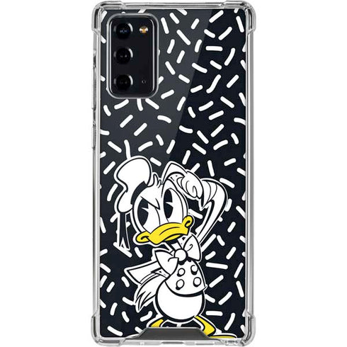 Disney Friends Donald Duck Thinking Galaxy Note20 5G Clear Case