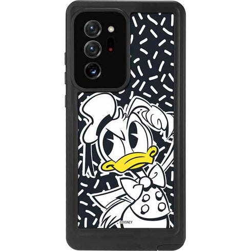 Disney Friends Donald Duck Thinking Galaxy Note20 Ultra 5G Waterproof Case