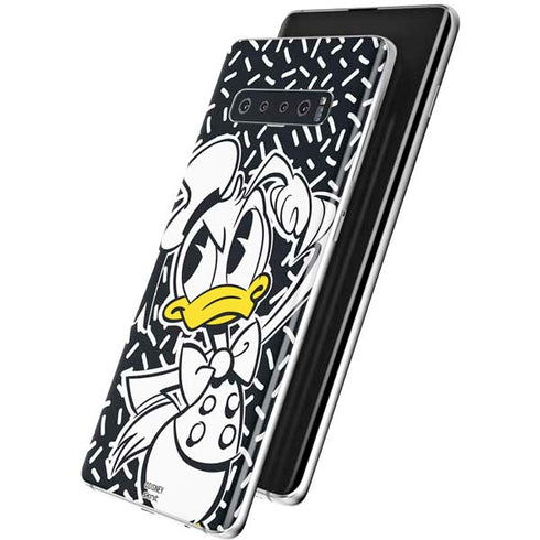 Disney Friends Donald Duck Thinking Galaxy S10 Plus Skin