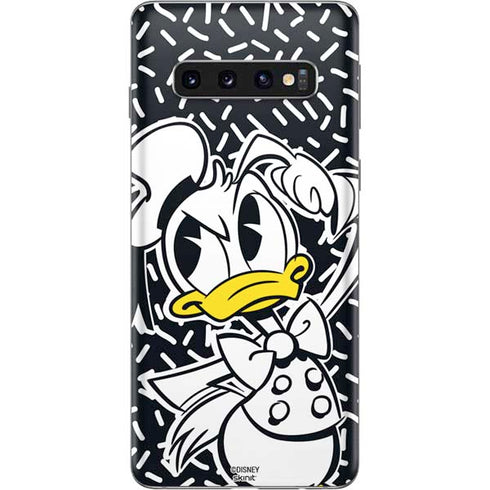 Disney Friends Donald Duck Thinking Galaxy S10 Skin