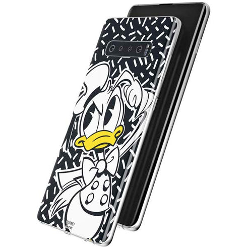 Disney Friends Donald Duck Thinking Galaxy S10 Skin