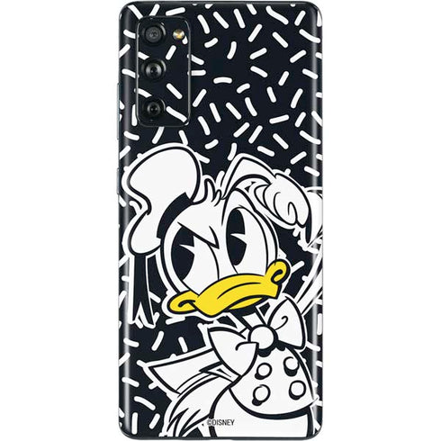 Disney Friends Donald Duck Thinking Galaxy S20 Fan Edition Skin