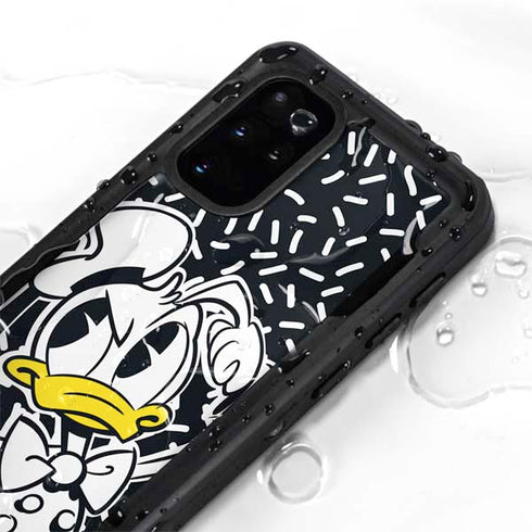Disney Friends Donald Duck Thinking Galaxy S20 Plus Waterproof Case