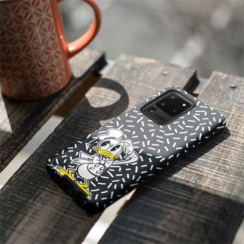 Disney Friends Donald Duck Thinking Galaxy S20 Ultra 5G Pro Case