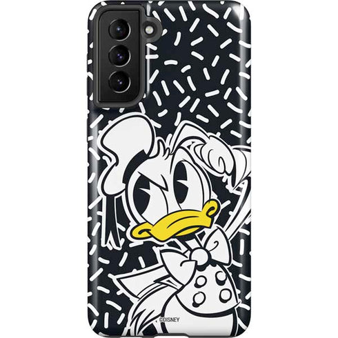 Disney Friends Donald Duck Thinking Galaxy S21 Plus 5G Pro Case