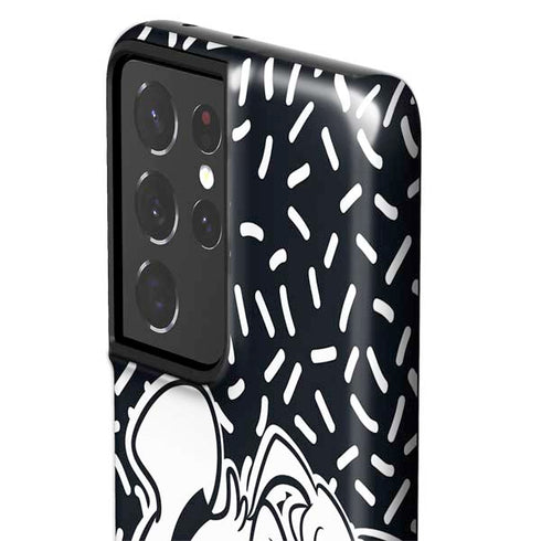 Disney Friends Donald Duck Thinking Galaxy S21 Ultra 5G Pro Case
