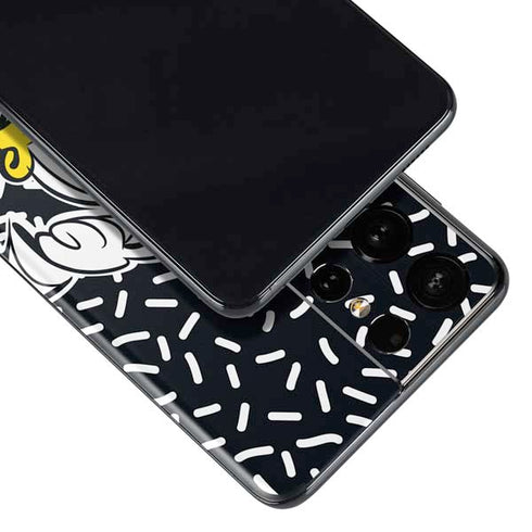 Disney Friends Donald Duck Thinking Galaxy S21 Ultra 5G Skin