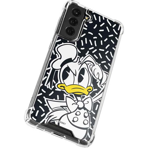 Disney Friends Donald Duck Thinking Galaxy S22 Plus Clear Case