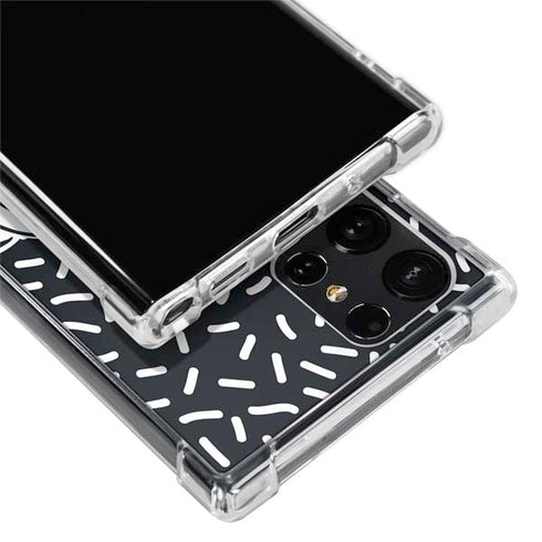 Disney Friends Donald Duck Thinking Galaxy S22 Ultra Clear Case