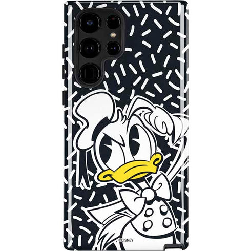 Disney Friends Donald Duck Thinking Galaxy S22 Ultra Pro Case