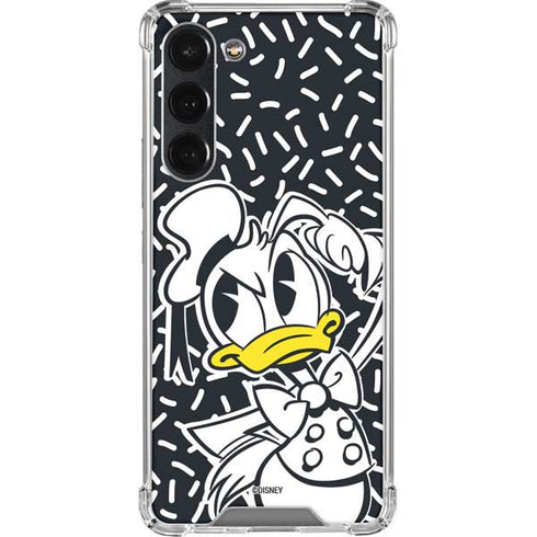 Disney Friends Donald Duck Thinking Galaxy S23 Plus Clear Case