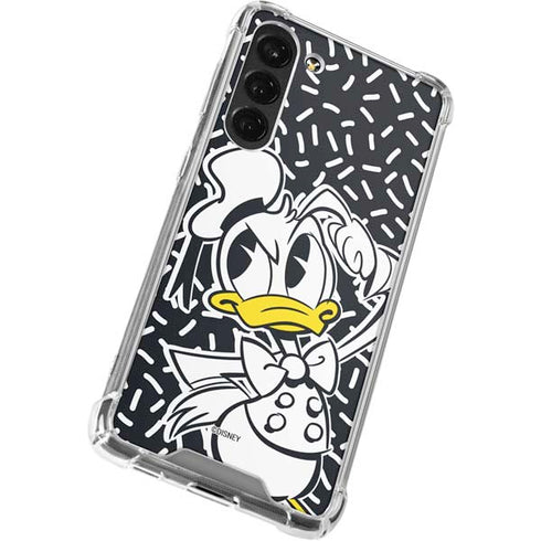 Disney Friends Donald Duck Thinking Galaxy S23 Plus Clear Case
