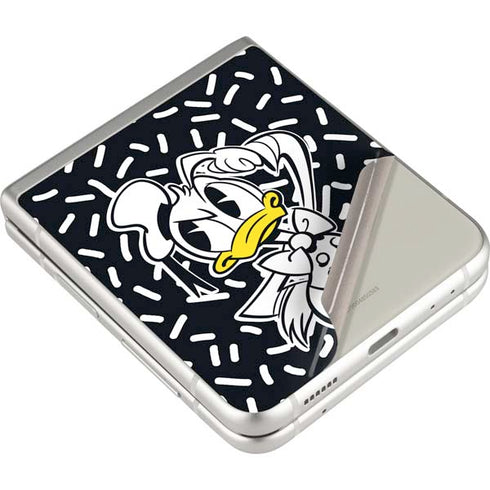 Disney Friends Donald Duck Thinking Galaxy Z Flip3 5G Skin