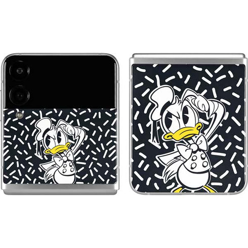 Disney Friends Donald Duck Thinking Galaxy Z Flip4 5G Skin