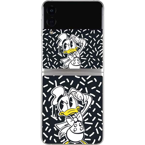 Disney Friends Donald Duck Thinking Galaxy Z Flip4 5G Skin