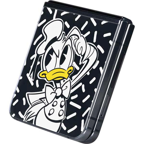 Disney Friends Donald Duck Thinking Galaxy Z Flip5 5G Skin
