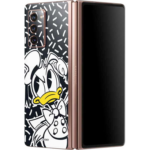 Disney Friends Donald Duck Thinking Galaxy Z Fold2 5G Skin