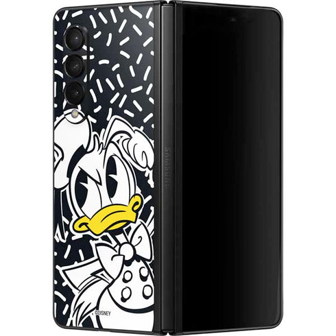 Disney Friends Donald Duck Thinking Galaxy Z Fold3 5G Skin