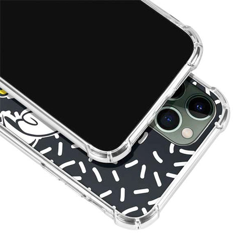 Disney Friends Donald Duck Thinking iPhone 11 Pro Max Clear Case