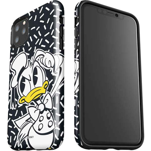 Disney Friends Donald Duck Thinking iPhone 11 Pro Max Impact Case