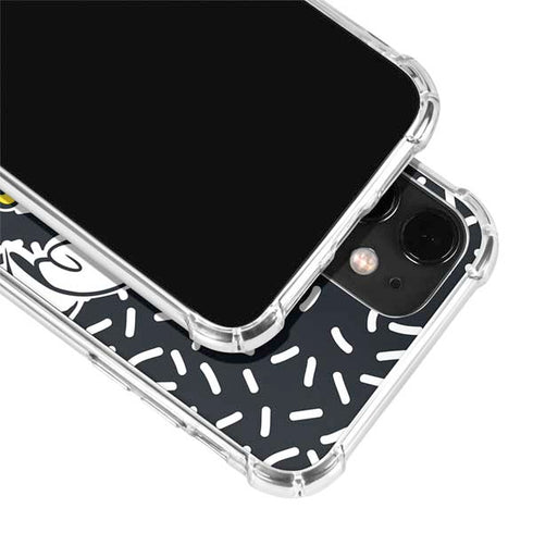 Disney Friends Donald Duck Thinking iPhone 12 Clear Case