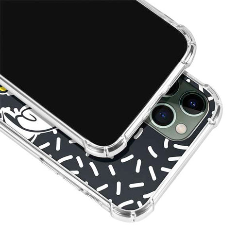 Disney Friends Donald Duck Thinking iPhone 12 Pro Max Clear Case