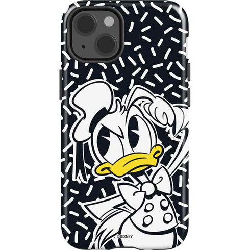 Disney Friends Donald Duck Thinking iPhone 15 Impact Case