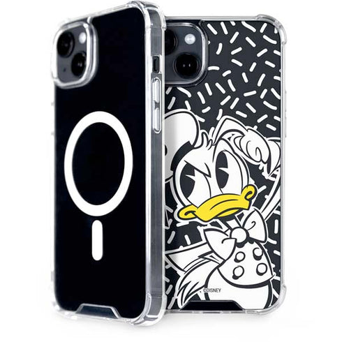Disney Friends Donald Duck Thinking iPhone 15 Plus MagSafe Case