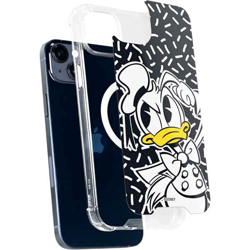 Disney Friends Donald Duck Thinking iPhone 15 Plus MagSafe Case