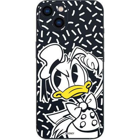 Disney Friends Donald Duck Thinking iPhone 14 Plus Skin