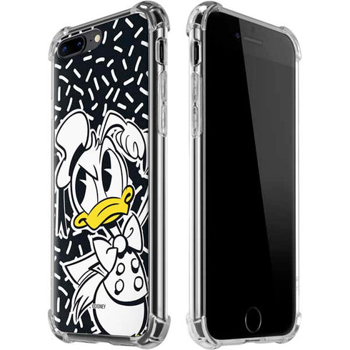 Disney Friends Donald Duck Thinking iPhone 7/8 Plus Clear Case