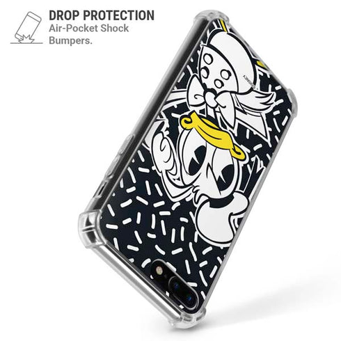 Disney Friends Donald Duck Thinking iPhone 7/8 Plus Clear Case