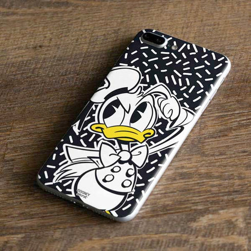 Disney Friends Donald Duck Thinking iPhone 8 Plus Skin