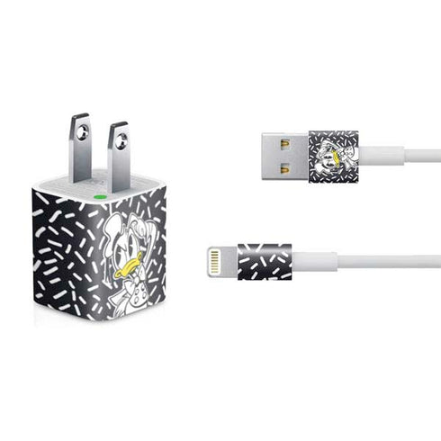Disney Friends Donald Duck Thinking iPhone Charger (5W USB) Skin