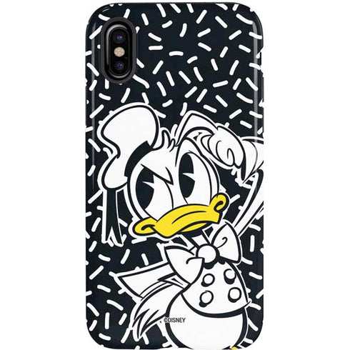 Disney Friends Donald Duck Thinking iPhone XS Pro Case