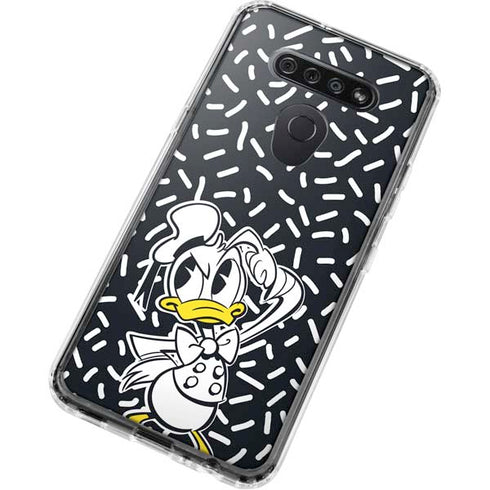 Disney Friends Donald Duck Thinking LG K51/Q51 Clear Case