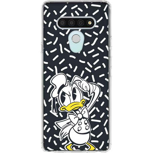 Disney Friends Donald Duck Thinking LG Stylo 6 Clear Case