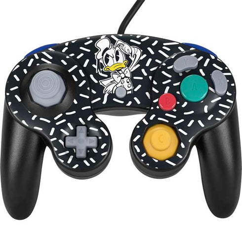Disney Friends Donald Duck Thinking Nintendo GameCube Controller Skin