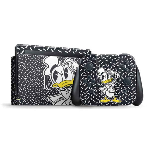 Disney Friends Donald Duck Thinking Nintendo Switch Bundle Skin