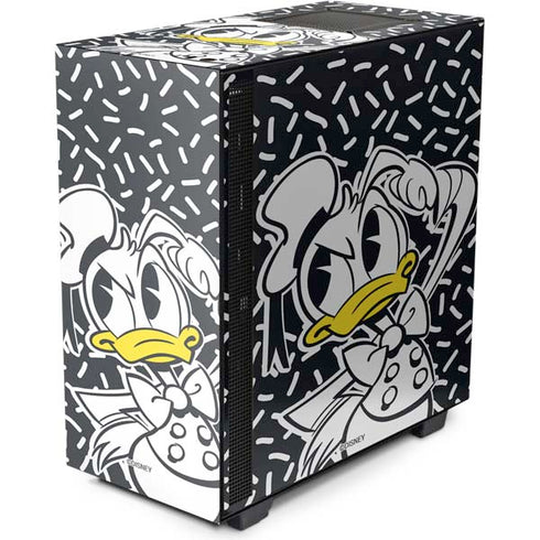 Disney Friends Donald Duck Thinking NZXT H510 Compact ATX Mid-Tower Case Skin
