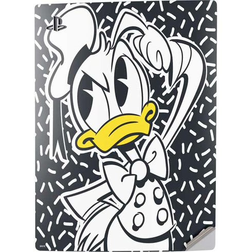 Disney Friends Donald Duck Thinking PS5 Digital Edition Console Skin